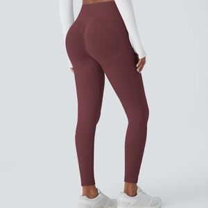 HALARA Red Leggings